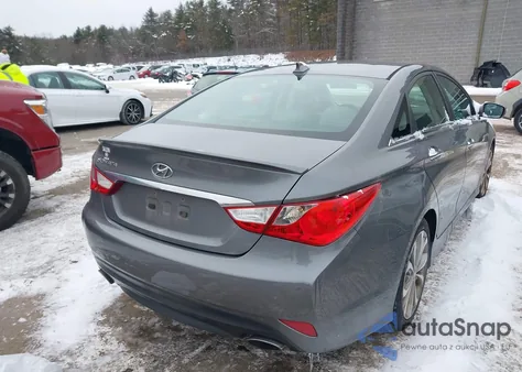 2014 Hyundai Sonata Se z USA, uszkodzony, nr VIN 5NPEC4ACXEH848362